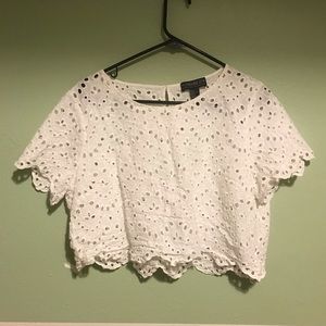 Forever 21 Tops - Forever 21 lace plus crop top Forever 21 Tops - Forever 21 lace plus crop top